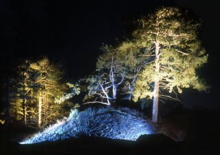 Mise en lumière du Parc des Garennes