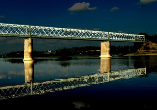 Mise en lumière des berges de la Maine à Angers