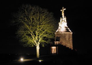 Mise en lumière du Mont Juillet