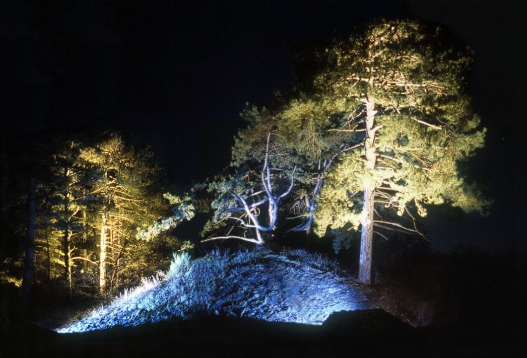Mise en lumière du parc des Garennes