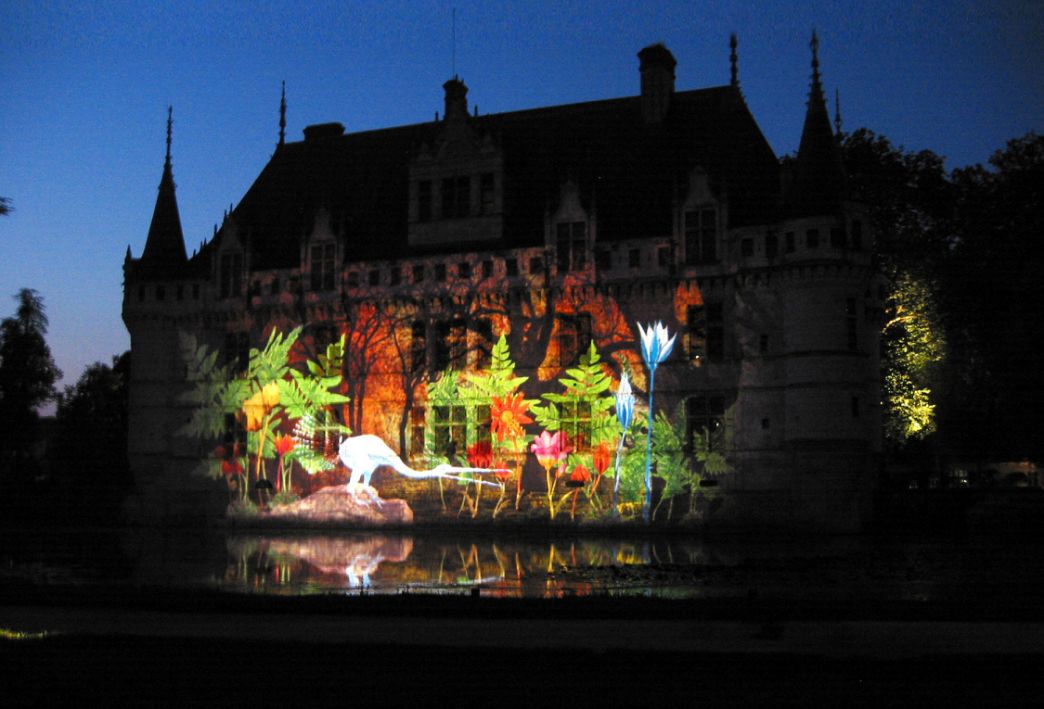 Spectacle Songes & Lumières à Azay-le-Rideau